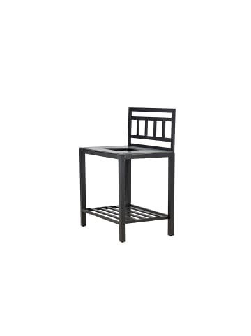 ebuy24 Outdoorküche Alicante Schwarz 60 x 90 cm