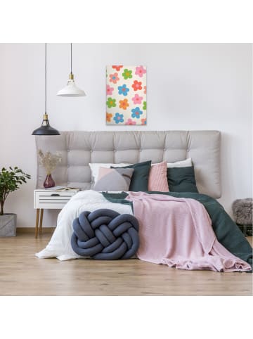 A.S. Création Leinwandbild Canvas Flowers Creme
