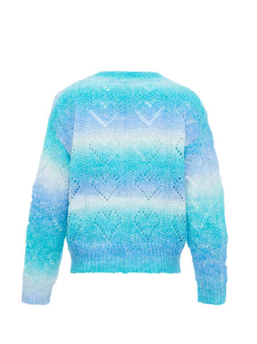 Sidona Damen Sweater in BLAU MEHRFARBIG