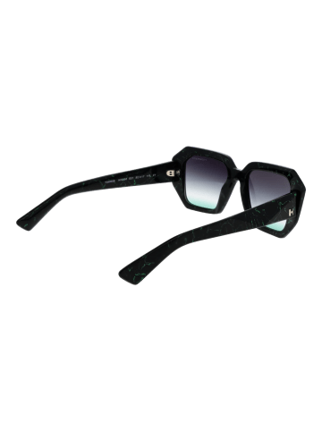 Ana Hickmann Damen Sonnenbrillen Quadrat Schwarz