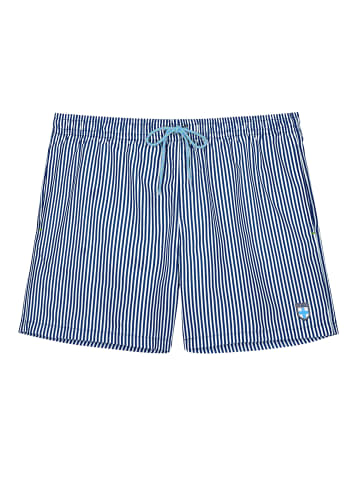 HOM Beach Boxer Justin in navy/white stripes