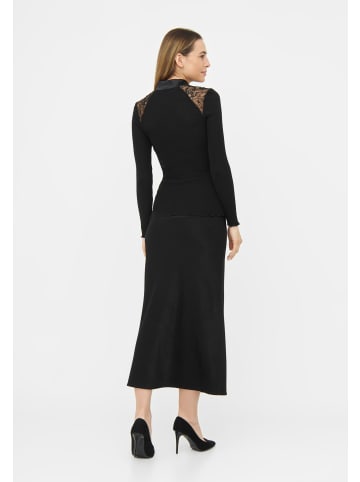 TOOCHE Langarmshirt "Noir Mystique" in Schwarz