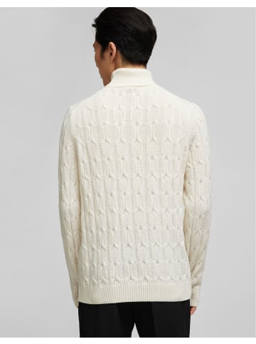 HECHTER PARIS Rollkragen-Pullover in offwhite