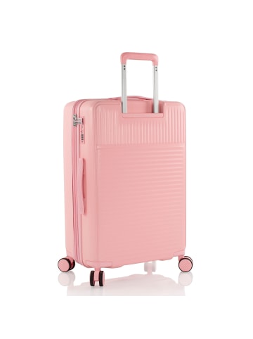 Heys Pastel 4 Rollen Kofferset 3-teilig mit Dehnfalte blush