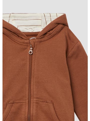s.Oliver Sweatshirt Jacke in 8822_braun