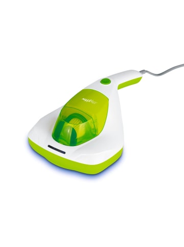 MAXXMEE Milben-Handstaubsauger Kompakt mit UV-C-Licht 300W weiß/limegreen  grün