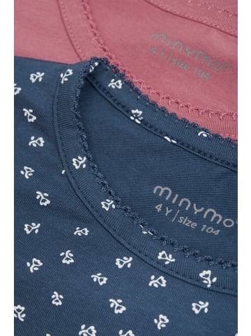 Minymo T-Shirt MINYMO - MIBasic 33 - T-shirt (2-pack) - 3933 in rosa