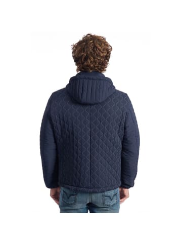 Roberto Pepe Luxury Blau Polyamid Herren gesteppt Jacke