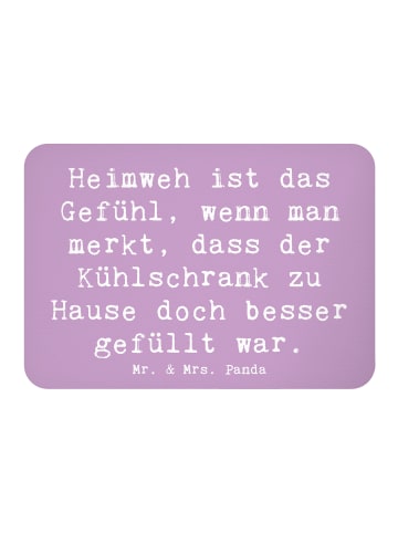 Mr. & Mrs. Panda Fridge Magnet Spruch Heimweh Kühlschrank mit Sp... in Lavendeltraum