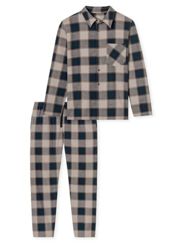 Schiesser Pyjama lang für Herren in natur