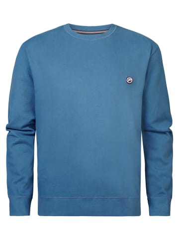 Petrol Industries Lässige Sweater in Plus Size Sundrop in Blau