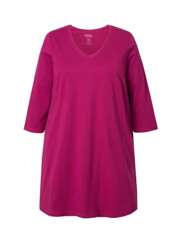 Ulla Popken Longshirt in magnolienrot