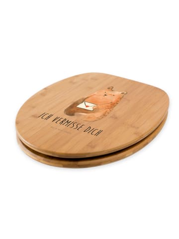 Mr. & Mrs. Panda klo deckel Bär Liebesbrief mit Spruch in Braun