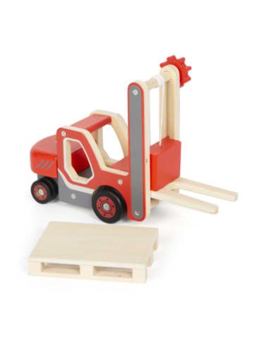 small foot Spielzeug - Gabelstapler mit Palette