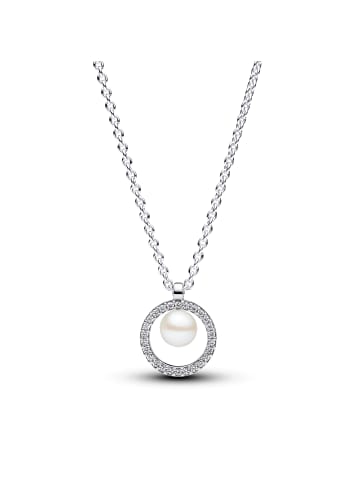 Pandora Silber Pearl&Pave Collier 45 CM