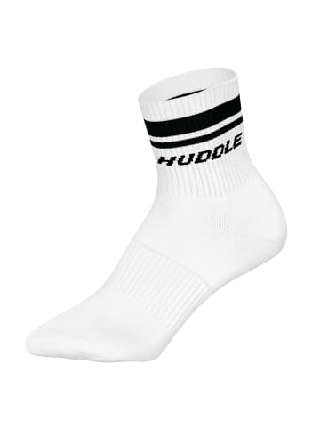 HUDDLE Socken 6er Pack in Weiß