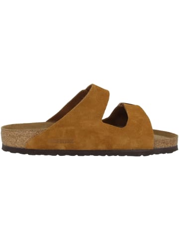 Birkenstock Sandale Arizona SFB Veloursleder Weichbettung normal in braun