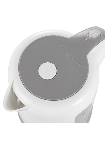 Adler Europe Adler AD 1234 Wasserkocher 1,7 L - 2200´W, 360° drehbar - Weiß in Weiß