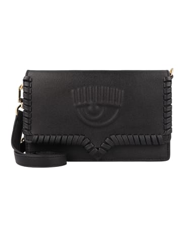 Chiara Ferragni Eyelike bags Clutch Tasche 20 cm in black