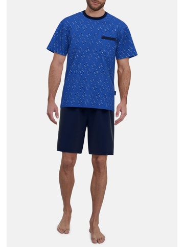Götzburg Shorty Waterford in blau-mittel-Allover