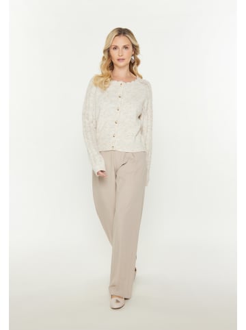Albee Women Cardigan in Beige Melange