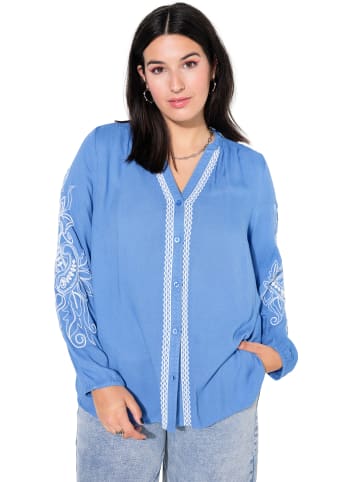 Studio Untold Hemdbluse in jeansblau