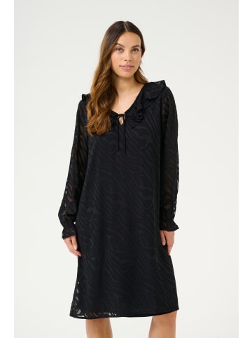 Cream Kleid CRYana Straight fit in Pitch Black Animal