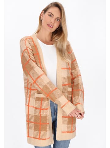 usha BLUE LABEL Women Cardigan in beige light camel orange