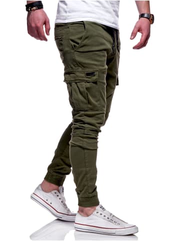 behype Cargohose LANE in khaki