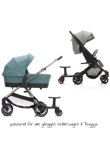 fillikid Buggy Board Mitfahrbrett Basic mit Sitz für in schwarz