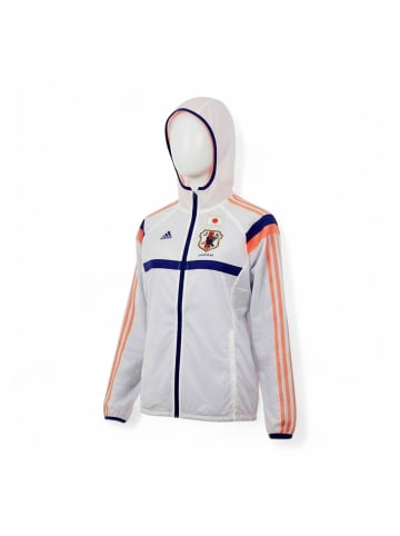 adidas Jacke JFA Japan Anthem Training in Weiß