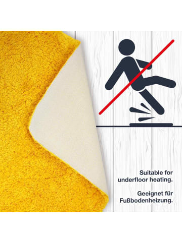 WohnDirect Runde Badematte Florenz in Grün