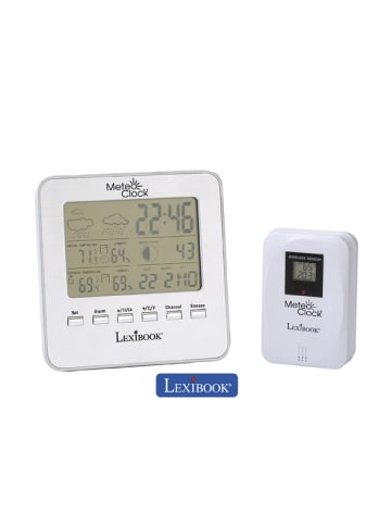 LEXIBOOK® MeteoClock Wetterstation mit kabellosem Außensensor