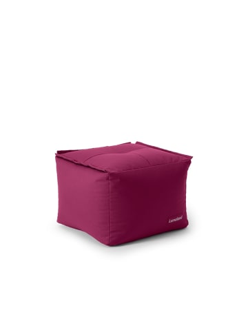 Lumaland LUMALAND Sitzsack-Hocker - Kombinierbar mit Modularem System - 200 L - Rotwein