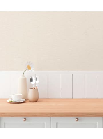 A.S. Création Tapete Soft Linen in Beige 