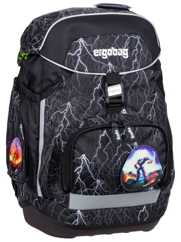 Ergobag Schulranzen pack Set GLOW in Super ReflektBär