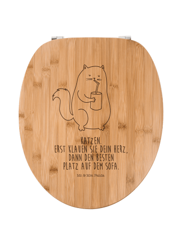 Mr. & Mrs. Panda Klobrille Katze Dose mit Spruch in Transparent