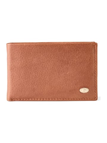 Esquire Chicago Geldbörse RFID Schutz Leder 10.5 cm in cognac