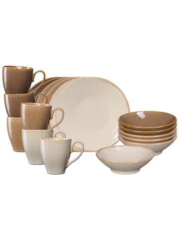 Ritzenhoff & Breker 18er Set Frühstücks-Set Sahara in braun