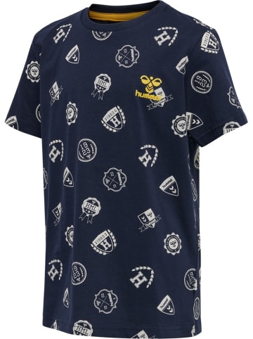 Hummel Shirt "Hmlart T-Shirt S/S" in Blau