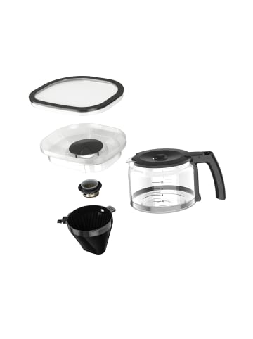 Krups KM8328 Grind Aroma Filterkaffeemaschine mit Mahlwerk in Schwarz