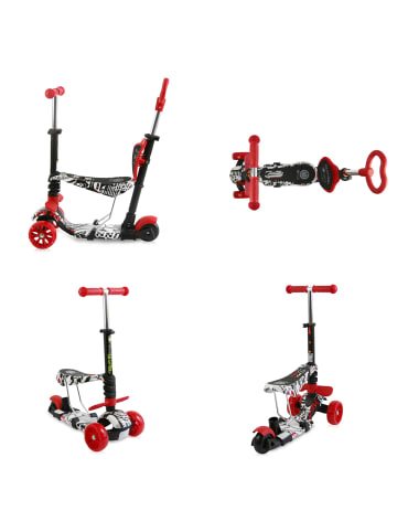 Lorelli Kinderroller Draxter Plus 3in1 in rot