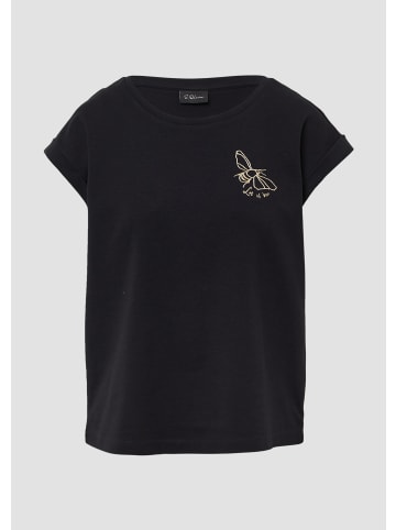 s.Oliver T-Shirt in 99D0_schwarz