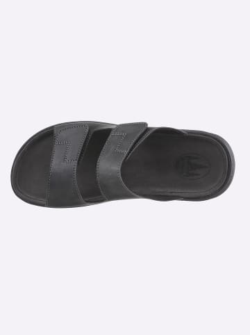 Franken-Schuhe Pantolette in schwarz