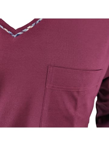 Novila Jersey Pyjama in Bordeaux