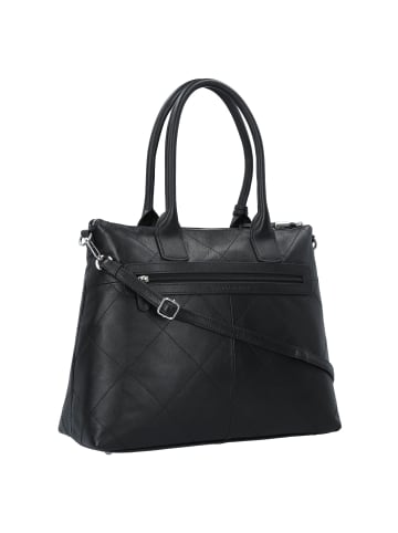 PICARD Aurelie Schultertasche Leder 38 cm in schwarz