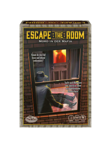 Thinkfun Detektiv-Spiel Escape the Room - Mord in der Mafia 14-99 Jahre in bunt