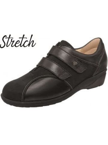 Finn Comfort Damen- Schnürschuhe LÜTTICH in Schwarz