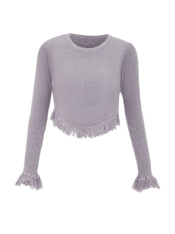 myMo Women Sweater in Grau Melange