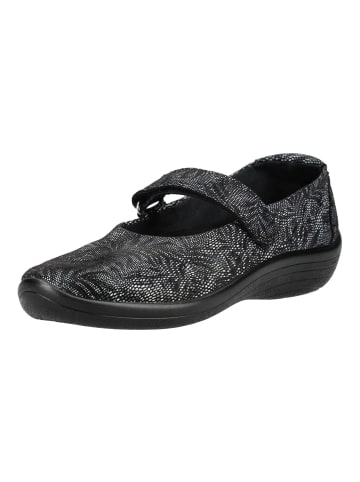 ARCOPEDICO Ballerinas in Schwarz/Silber